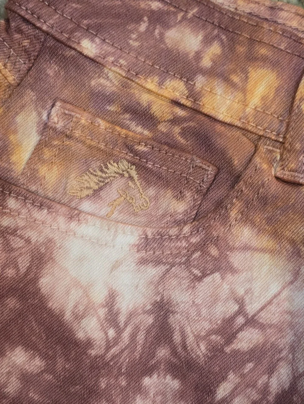NWT Jordache Vintage Chloe High Rise Tie Dye Denim Shorts Size 27 ☀️